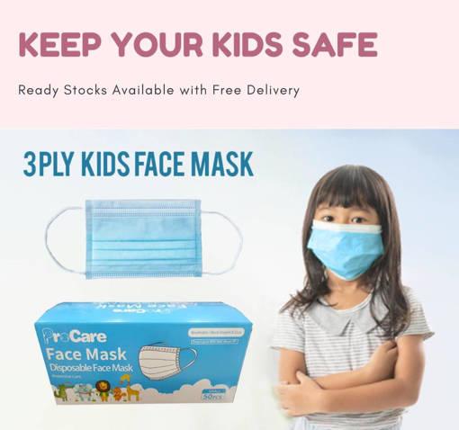 Picture of Kids face mask (1 box)