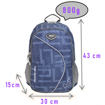 Picture of IMPACT Ergo-Comfort Spinal Support Backpack (HEXAGON)