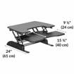 Picture of VARIDESK - Pro Plus 30 (Black)