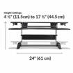 Picture of VARIDESK - Pro Plus 30 (Black)