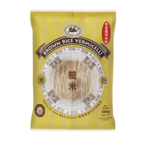 Picture of GB -N- BROWN RICE VERMICELLI 300GM BEE HOON CHYE CHOON (HALAL) 300GM PER PKT