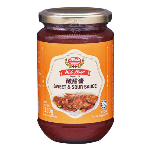 Picture of GB -S- WOH HUP SWEET & SOUR SAUCE (HALAL) (350ML PER BTL)